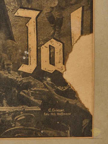 German WWII Hitler Propaganda Poster — image 4