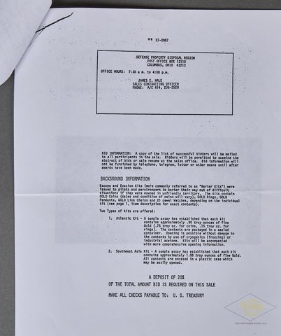 US Escape and Evasion 'Atlantic' Kit — image 9