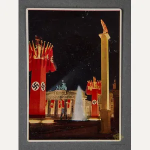 Brandenburg Gate in Berlin at Night