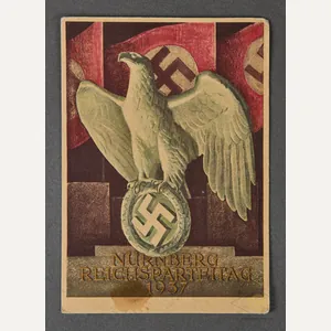 Reichsparteitag Nürnberg 1937 Postcard