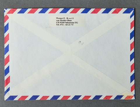 German WWII Signed Photo of Knights Cross Winner Werner Roell — image 3