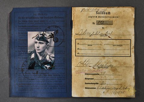 WWII German Luftwaffe Soldbuch — image 2