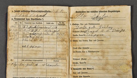 WWII German Luftwaffe Soldbuch — image 4