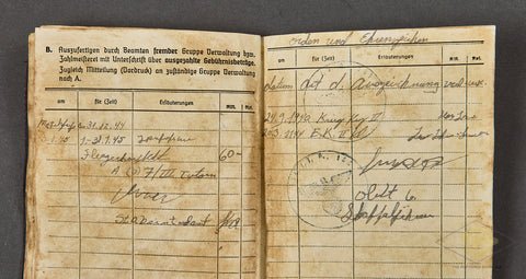 WWII German Luftwaffe Soldbuch — image 9