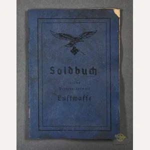 WWII German Luftwaffe Soldbuch