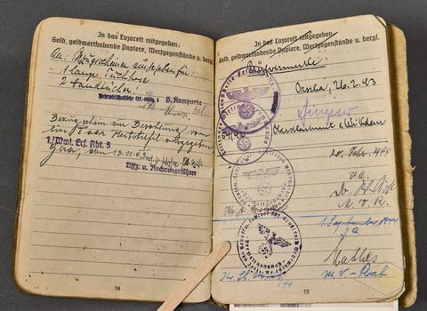 WWII German Army Soldbuch — image 13