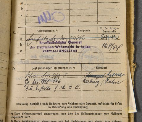 WWII German Army Soldbuch — image 14