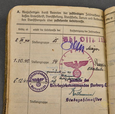 WWII German Army Soldbuch — image 15