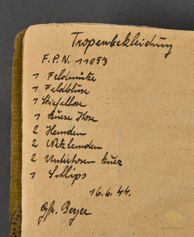 WWII German Army Soldbuch — image 5