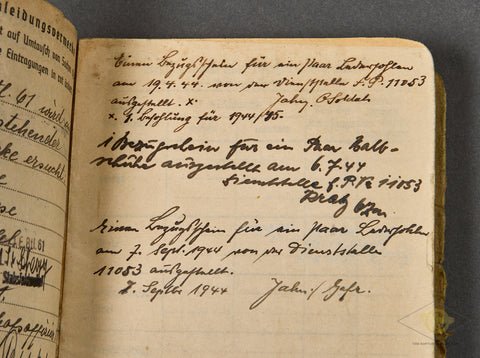 WWII German Army Soldbuch — image 9