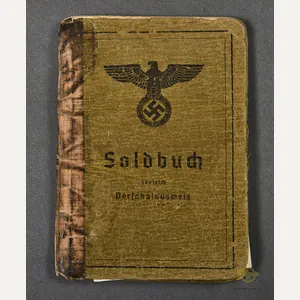 WWII German Army Soldbuch