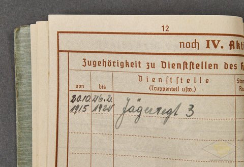 WWII German Army Soldiers Wehrpass — image 6