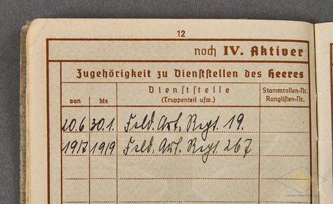 WWII German Army Soldiers Wehrpass — image 5