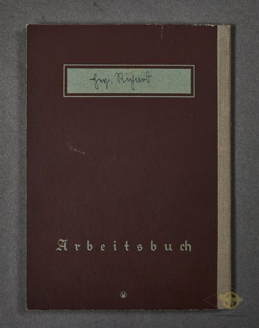 Deutsches Reich Arbeitbuch — image 5