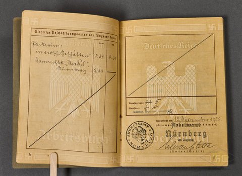 Deutsches Reich Arbeitsbuch — image 4