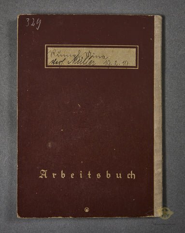 Deutsches Reich Arbeitsbuch — image 6