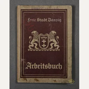Freie Stadt Danzig Arbeitsbuch