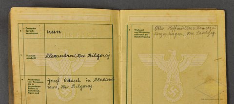 Deutsches Reich Arbeitsbuch für Ausländer — image 4