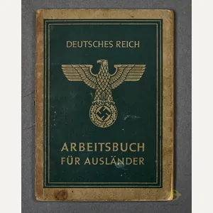 Deutsches Reich Arbeitsbuch für Ausländer