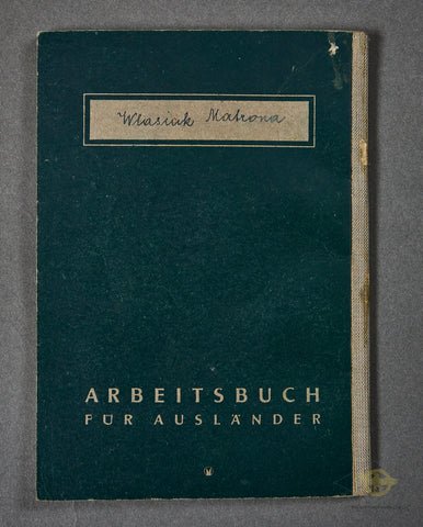 Deutsches Reich Arbeitsbuch für Ausländer — image 8