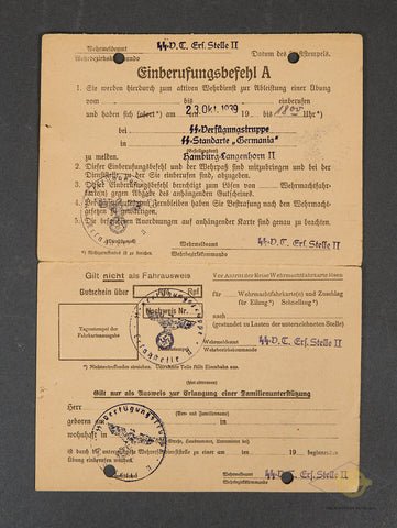 INCREDIBLE SS Document Grouping with SS Photo Album for the Same Soldier — image 10