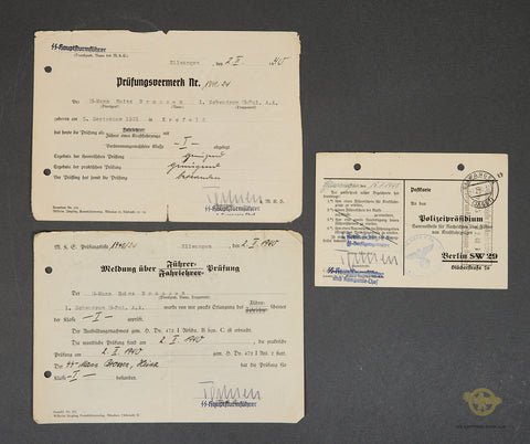 INCREDIBLE SS Document Grouping with SS Photo Album for the Same Soldier — image 11