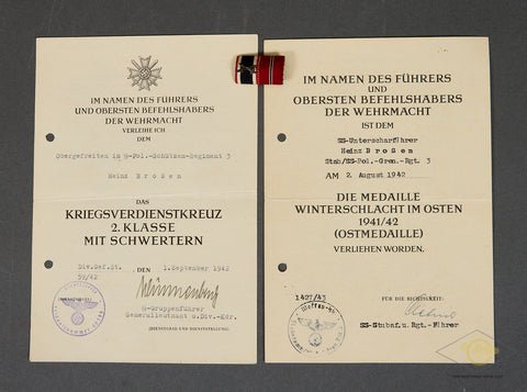 INCREDIBLE SS Document Grouping with SS Photo Album for the Same Soldier — image 13