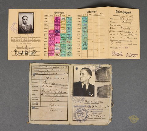 INCREDIBLE SS Document Grouping with SS Photo Album for the Same Soldier — image 3