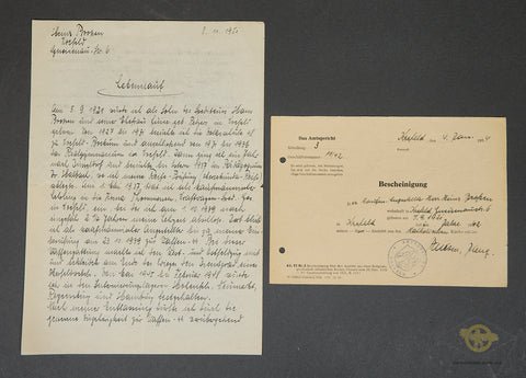 INCREDIBLE SS Document Grouping with SS Photo Album for the Same Soldier — image 41