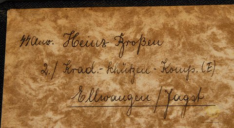 INCREDIBLE SS Document Grouping with SS Photo Album for the Same Soldier — image 45