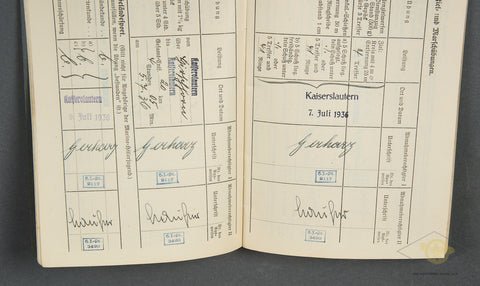 Pair of DJ/HJ Leistungsbuch's — image 10