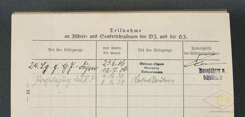 Pair of DJ/HJ Leistungsbuch's — image 6