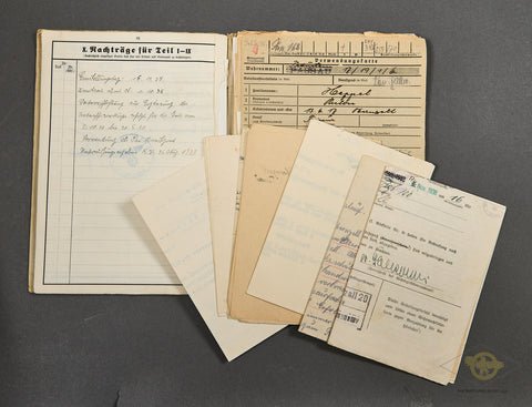 Wehrstamm Military Records Book for Medic in a Gebirgsjäger Regiment — image 8