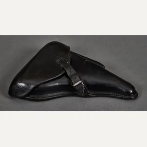 German WWII Hard Shell Named Luger Holster