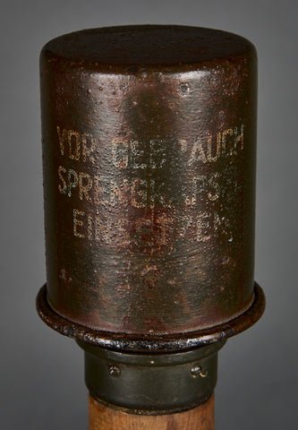 German WWII M24 1940 Potato Masher INERT Grenade — image 2