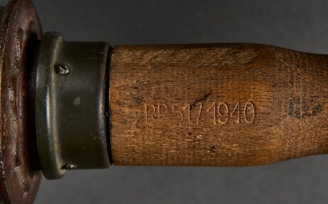 German WWII M24 1940 Potato Masher INERT Grenade — image 5