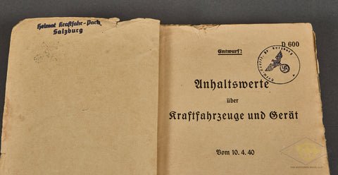 Anhaltswerte über Kraftfahrzeuge und Gerät — image 3