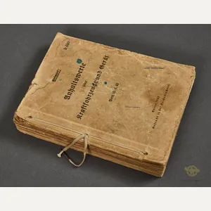 Anhaltswerte über Kraftfahrzeuge und Gerät