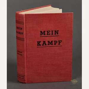 Rare 1943 English Mein Kampf translated by Ralph Manheim