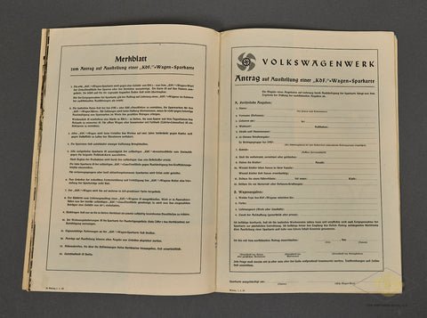Incredibly Rare German 1939 Booklet called 'Your KDF Car' — image 6