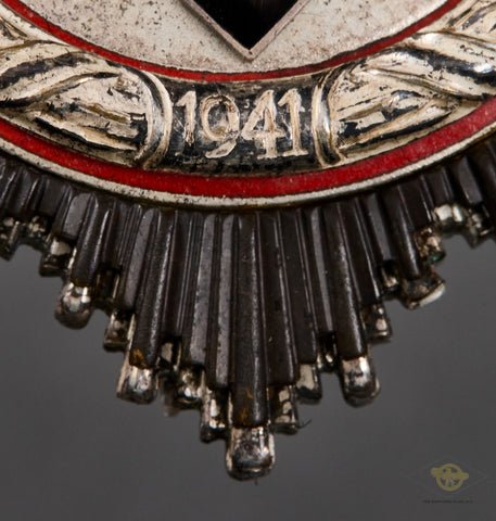 German WWII Cased German Cross in Silver by Zimmermann — image 7