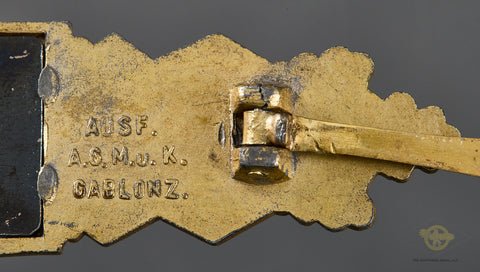 WWII German Close Combat Clasp in Gold by AUSF — image 3