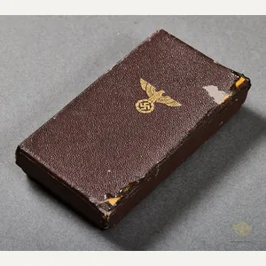 German WWII NSDAP Cased 10 Year Long Service Award