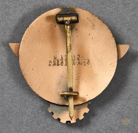 German WWII Hitler Youth Vocational Contest 'Kreissieger 1939' Badge by Hermann Aurich — image 2