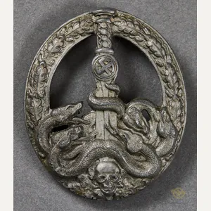 Anti-Partisan Badge in Gold