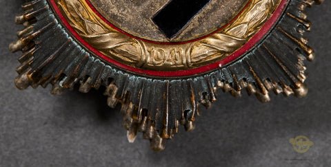 German WWII Cased German Cross in Gold by Zimmermann — image 2