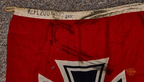 German WWII Battle Flag GI Souvenir W/ Names — image 15