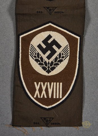 German WWII Female RAD Sleeve Shield — image 2