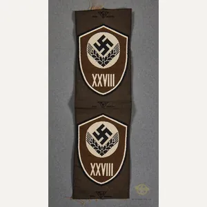 German WWII Female RAD Sleeve Shield