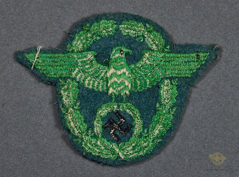 German WWII Schutzpolzei Sleeve Patch — image 2